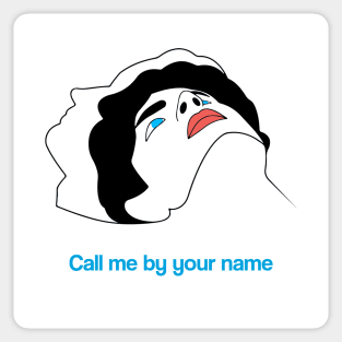 Call me by your name Movie Fan Art Timothée Chalamet Sticker